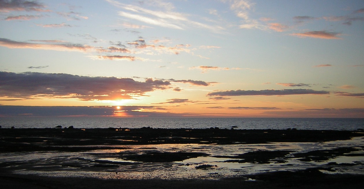 daybreak over the Gulf of St. Lawrence, photo by Chris Aikman